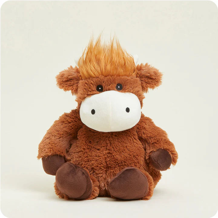 Highland Cow Plush Toy - 13 Inch Soft Stuffed Animal for Kids, Cute Scottish Cow Gift for Collectors & Decor - Perfect for Bedroom, Nursery & Gifts
