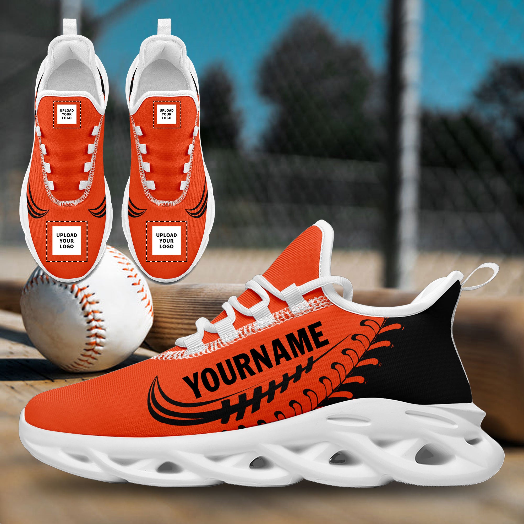 Custom MaxSoul Shoes - Personalized Comfort Sneakers for Men & Women | Gym, Running, Walking, Casual Wear | Lightweight Breathable Athletic Shoes