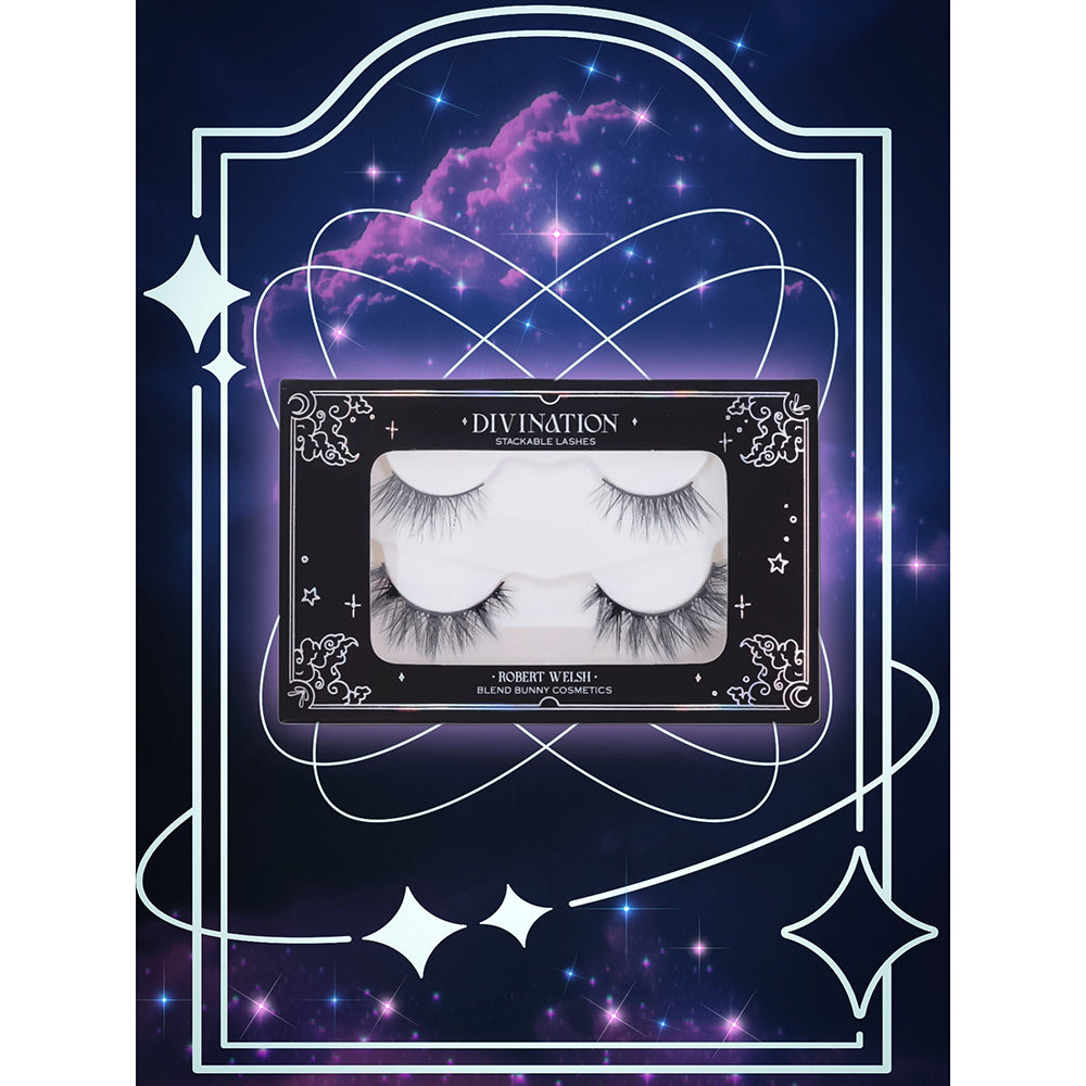 Blend Bunny Cosmetics x Robert Welsh Divination Stackable False Eyelashes - Voluminous Multipack for Dramatic Eye Makeup Looks | Perfect for Parties, Photos & Special Occasions