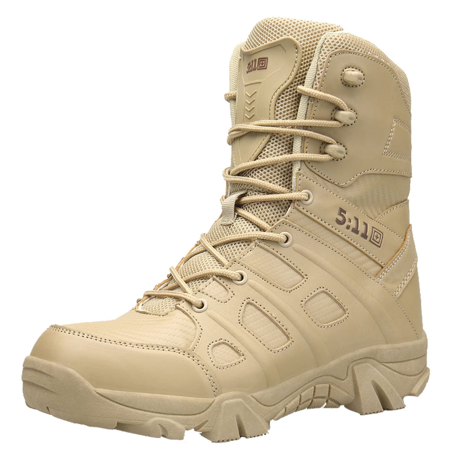 Men's Tactical Boots - Military Combat Hiking Boots for Outdoor Trekking, Mountaineering & Backpacking | Durable & Waterproof for Adventure, Survival & Daily Wear
