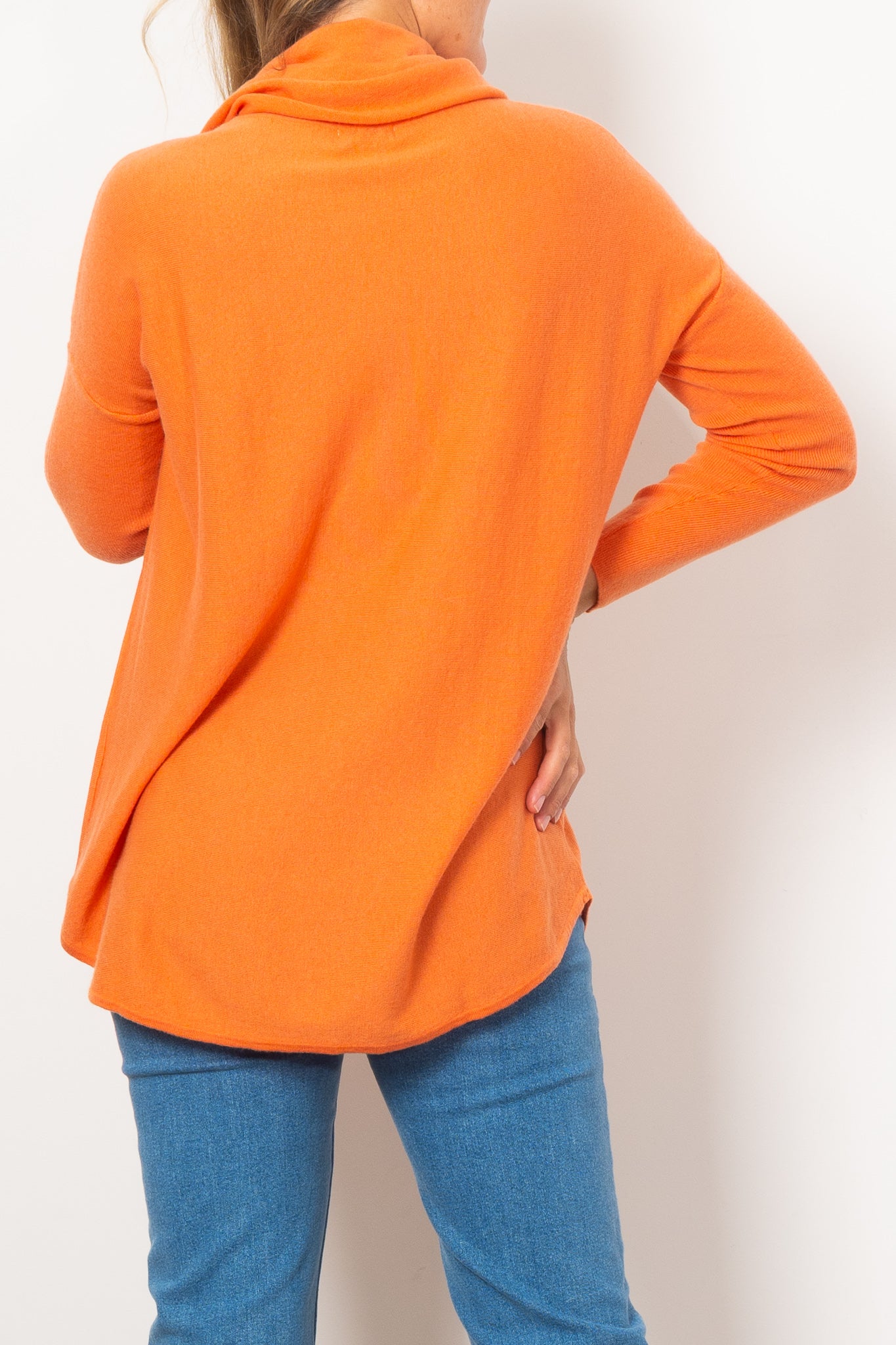 Bridge & Lord Kylie Cowl Neck Knit Sweater for Women - Soft Chunky Knit Pullover Winter Tops - Perfect for Office Wear, Date Nights & Casual Outfits