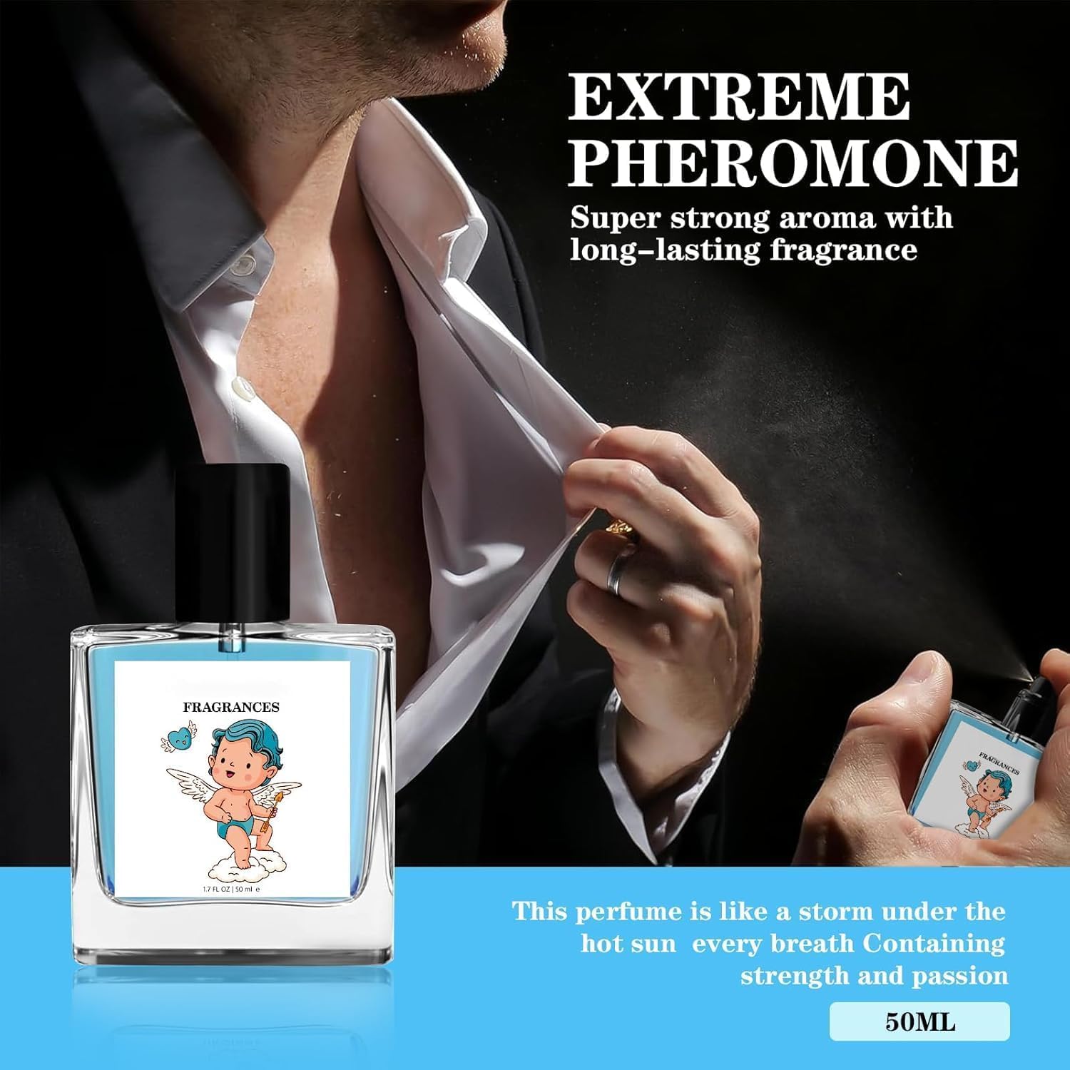 Hypnosis 2.0 Cologne for Men - Pheromone-Infused Attraction Boosting Fragrance | Long Lasting Cologne Perfume | Date Night, Office & Special Occasion Scent