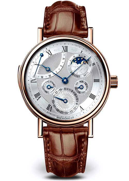 Breguet Classique 5447 18K Rose Gold Men's Luxury Watch with Complications - Perfect for Formal Events & Business Occasions