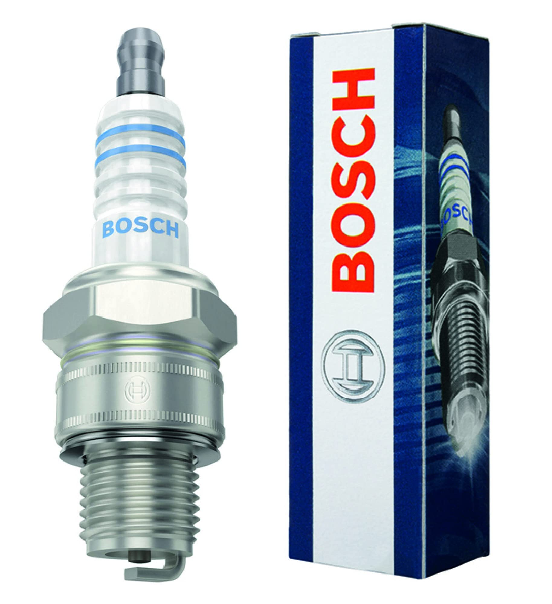 Bosch W7AC Nickel Spark Plug - High Performance Ignition for Cars, Trucks & SUVs - Ideal for Daily Commuting & Long Road Trips