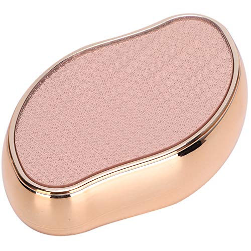 Premium Glass Foot File for Smooth & Soft Feet - Washable & Reusable Foot Scrubber for Callus Removal - Gold - Perfect for Pedicures, At-Home Foot Care & Spa Treatments