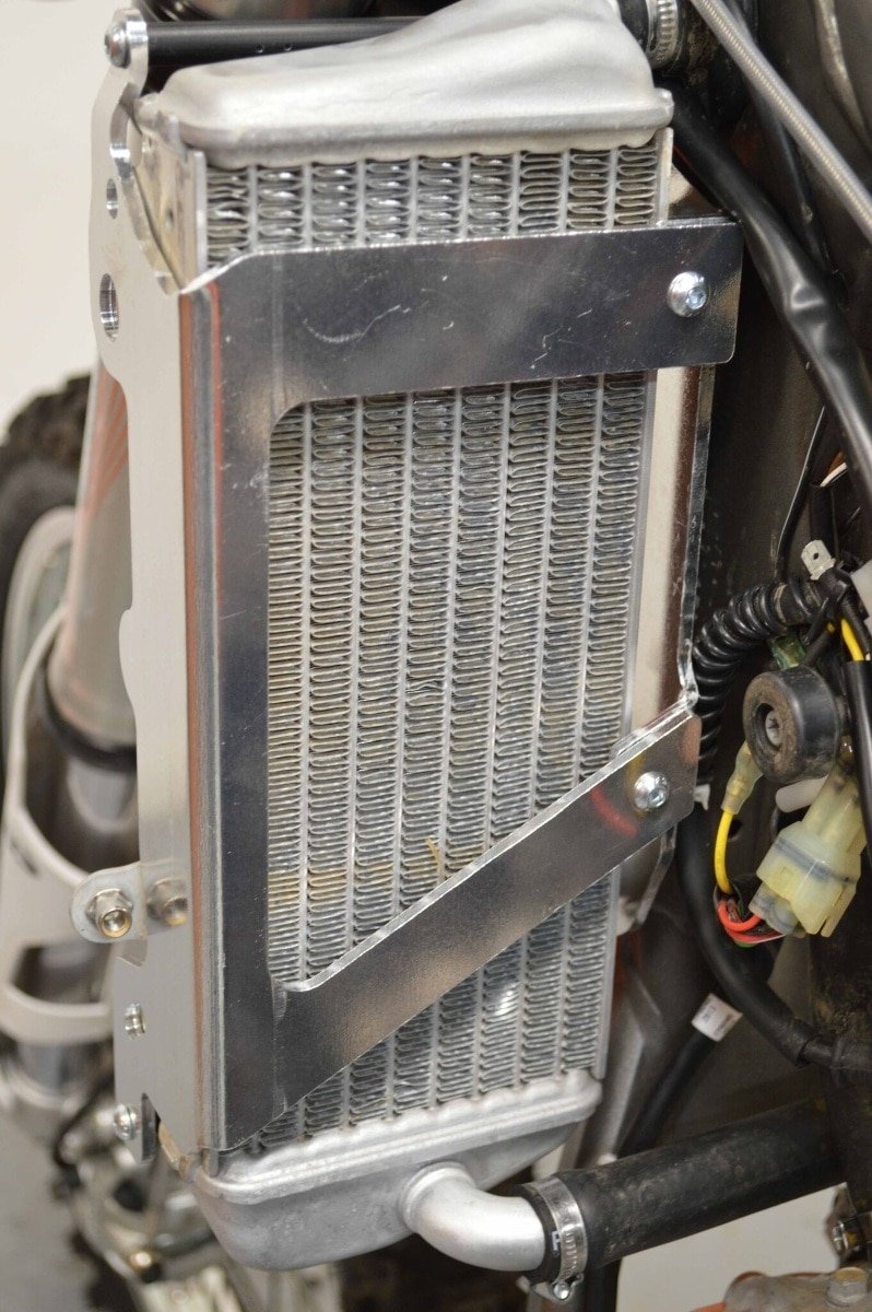 Enduro Engineering Radiator Braces with Cooling Fans - Compatible with KTM Husaberg Husqvarna 2011-2014 | Dirt Bike & Off-Road Motorcycle Protection for Extreme Riding