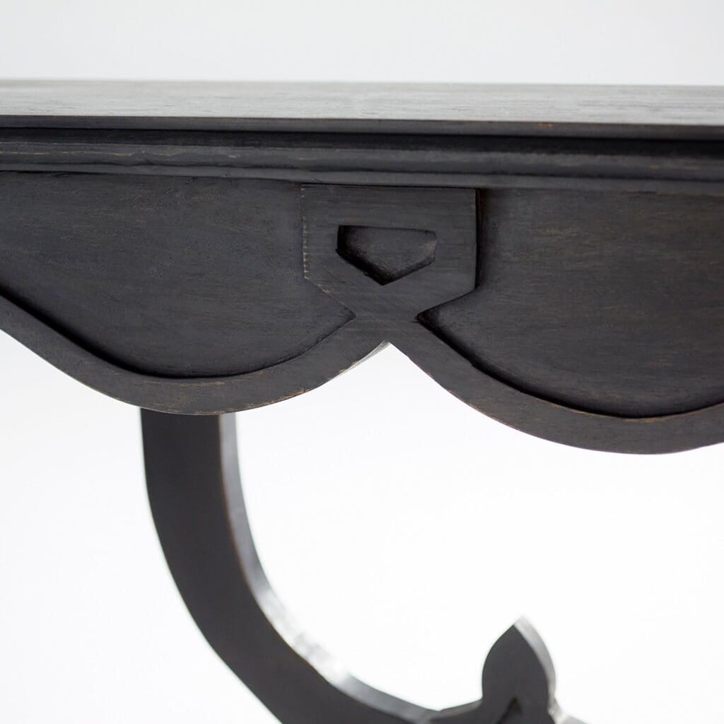 Lacroix Black Console Table by Cyan Design - Elegant Entryway & Hallway Furniture for Home Decor