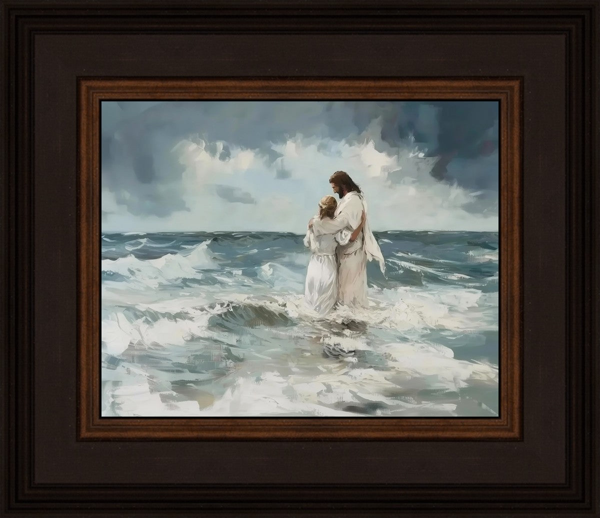 Be Still By Gabriel Heaton - Inspirational Christian Wall Art Decor for Home, Office & Church - Perfect for Prayer Rooms, Bedrooms & Gifts