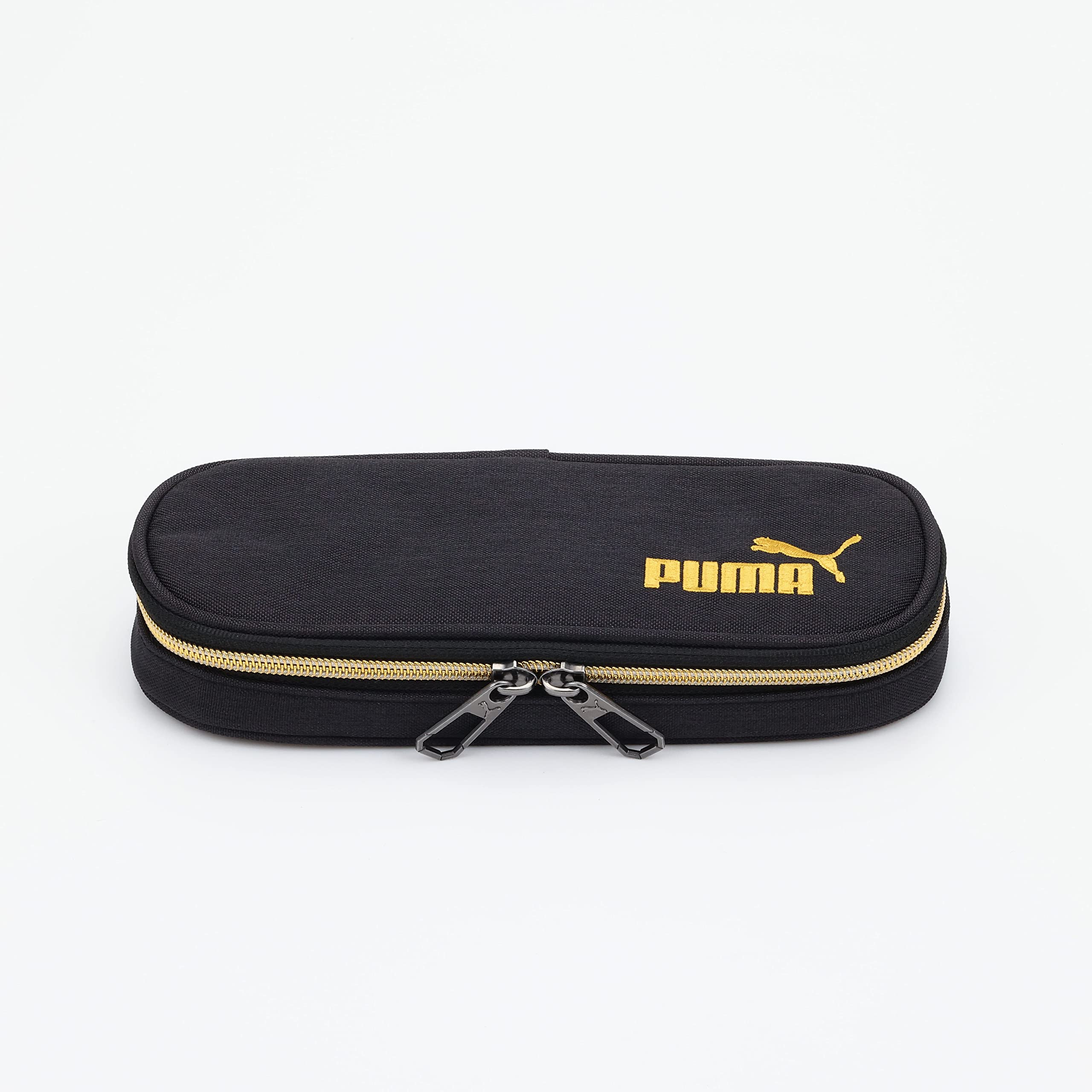 PUMA Heather Gray Pencil Case Box - Stylish & Durable School & Office Supplies for Students & Professionals