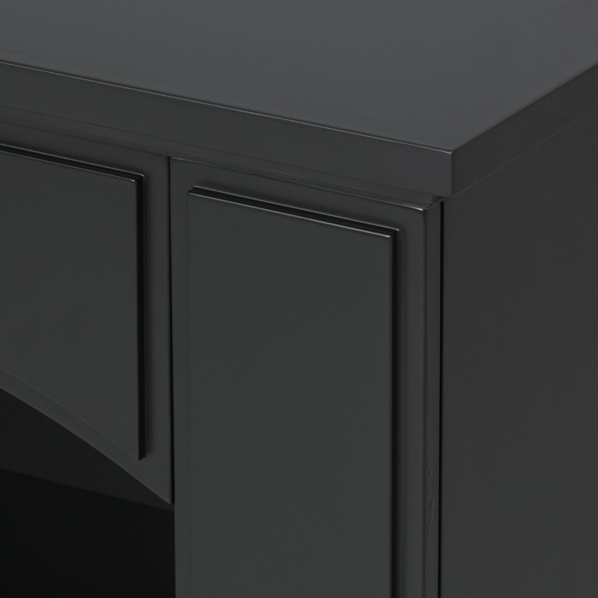 Dark Gray Mantelpiece Shelf S 700×270×750 - Rustic Fireplace Decor for Living Room & Bedroom