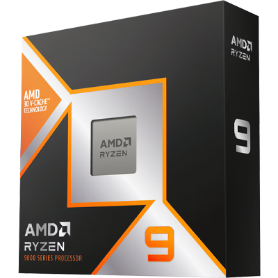 AMD Ryzen™ 9 9950X3D 16-Core Processor 4.3-5.7GHz - High-Performance Gaming & Content Creation CPU for PC Builders & Enthusiasts