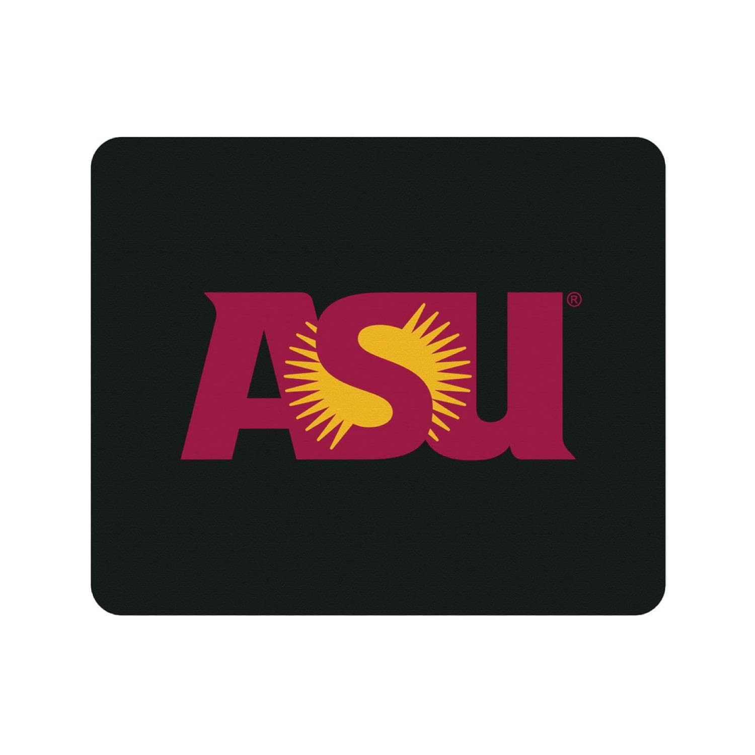Arizona State University Mouse Pad - Non-Slip Fabric Gaming & Office Desk Mat with Floral White Design for PC, Laptop, Work & Study