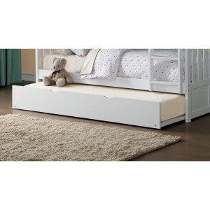 Galen Collection Twin Trundle Daybed with Storage - Modern Wooden Twin Size Sleeper Sofa for Guest Room, Kids Room & Small Spaces - Perfect for Sleepovers, Home Office & Multi-Functional Living Areas