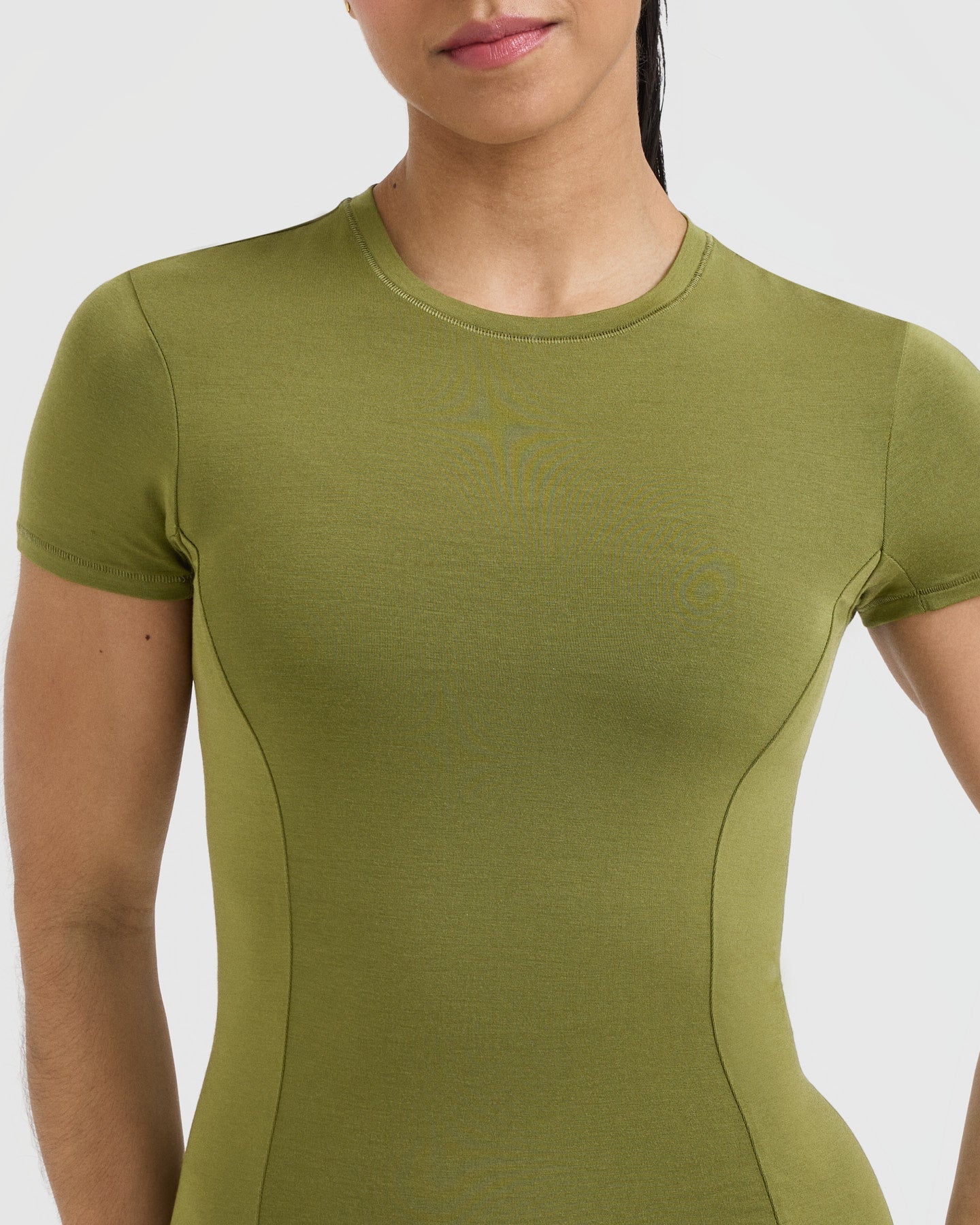 Mellow™ Soft Short Sleeve T-Shirt for Men - Comfortable Olive Green Cotton Tee - Casual Wear & Everyday Outfits