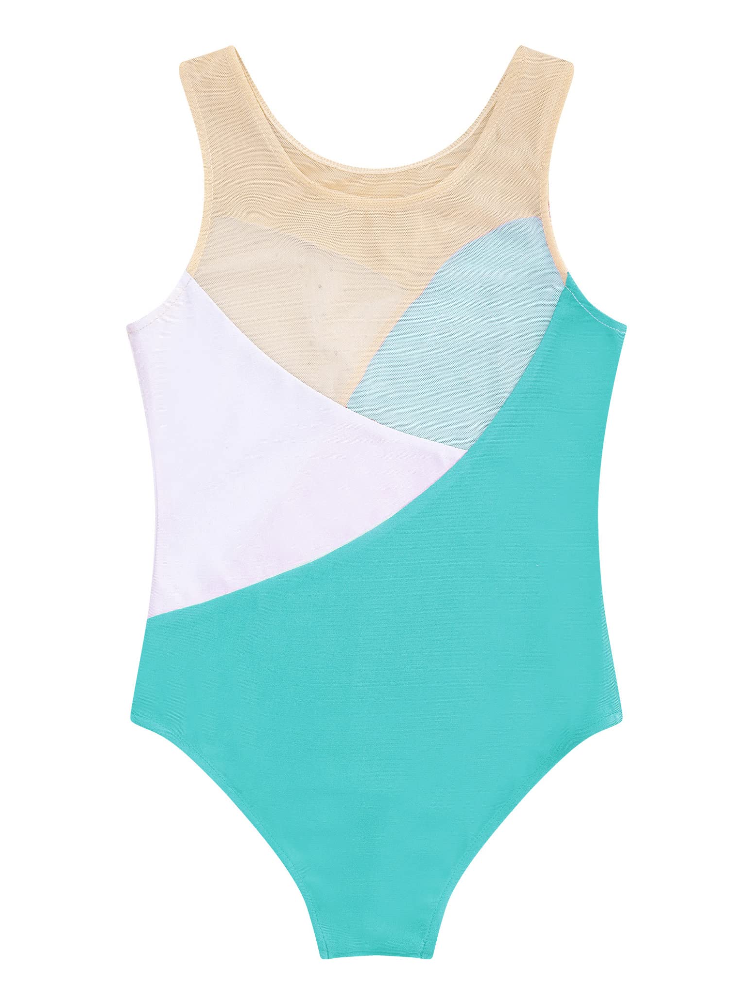 Sparkly Gymnastics Leotards for Girls - Glitter One-Piece Ballet Dancewear, Tumbling Outfits for Performance & Competition | Perfect for Ballet Class, Gymnastics Training & Dance Recitals