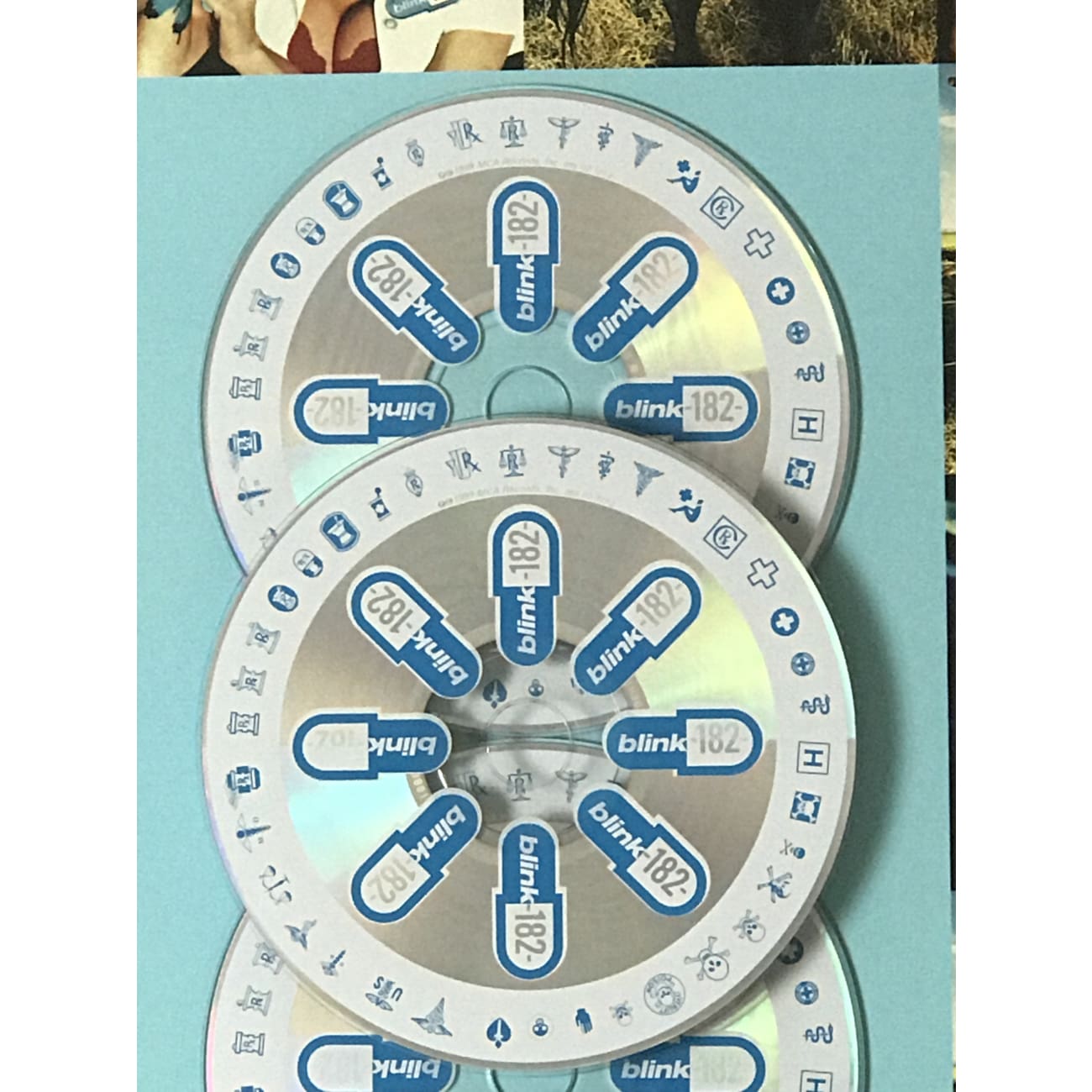 Blink 182 Enema Of The State & Dude Ranch RIAA 3x Multi Platinum Award - Official Music Album for Collectors, Fans & Home Decor - Perfect for Music Lovers, Gift Giving & Rock Memorabilia Displays