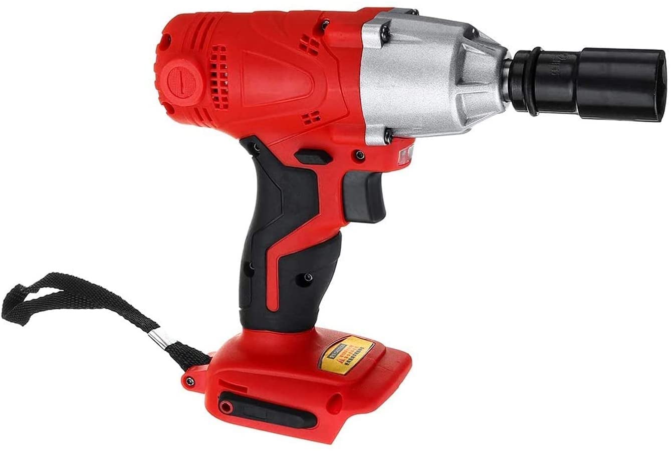 Cordless Electric Impact Wrench with Lithium Battery - Powerful 20V Electric Jackhammer Wrench for Woodworking, Construction & DIY Projects | Easy to Use & Charge
