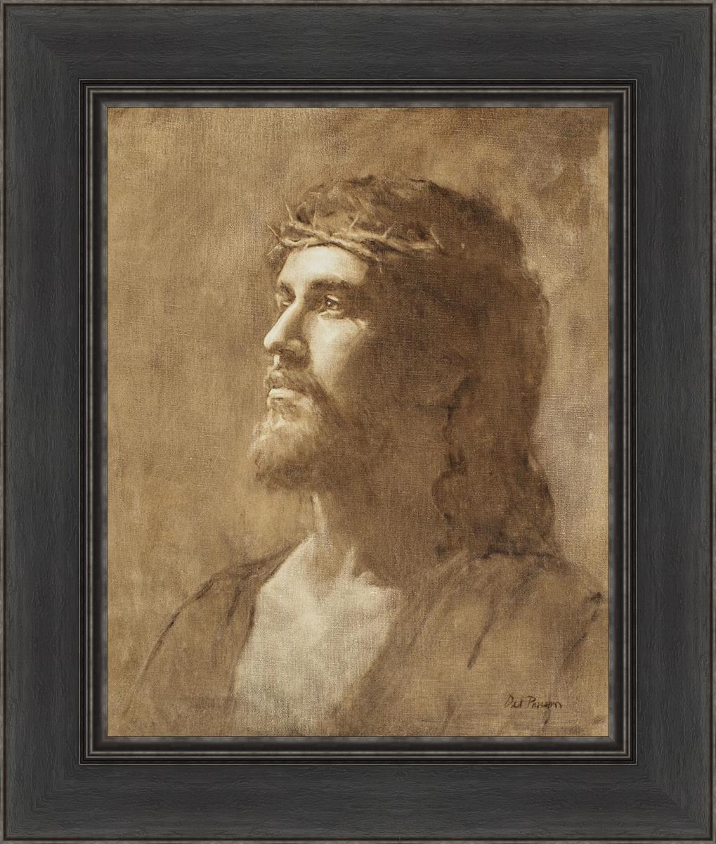 King of Kings by Del Parson - Premium Religious Wall Art for Home & Church Decor - Perfect for Living Rooms, Bedrooms & Worship Spaces