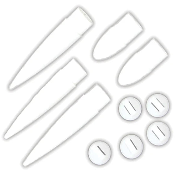 Estes NC 5 Nose Cone Pack - 5 Pack BT-5 Compatible Model Rocket Nose Cones (3160) for DIY Rocket Building & STEM Projects