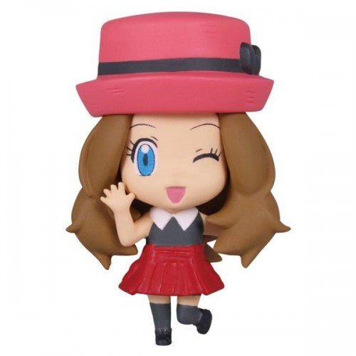 Pokemon Mini Figure Keychain - Cute Deformed Mascot Charm (1 Inch) - Takara Tomy Official - Perfect for Backpacks, Gifts & Anime Collections