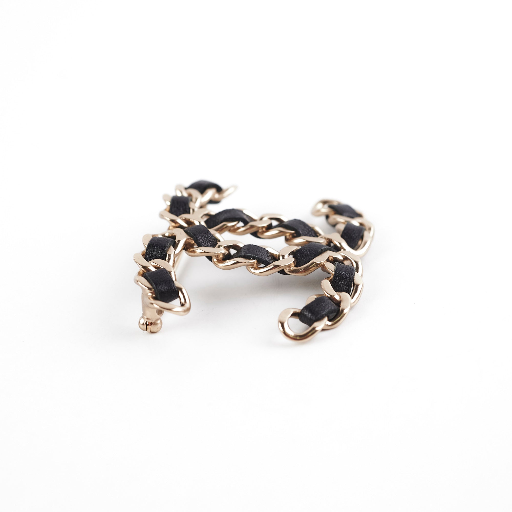 Chanel CC Logo Brooch - Elegant Gold-Tone Pin for Women | Perfect for Blazers, Coats, Bags & Scarves | Luxury Fashion Accessory Gift