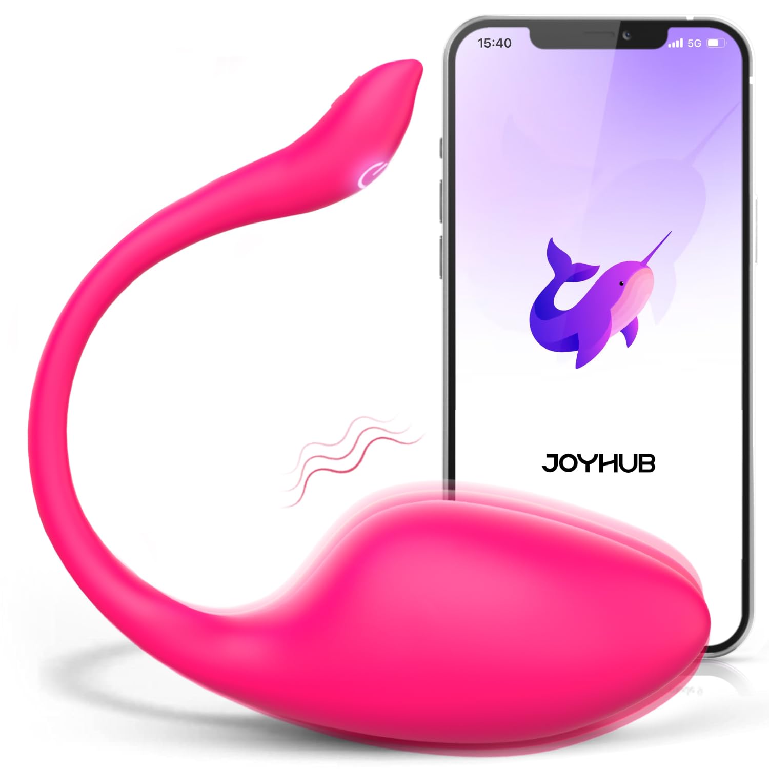 Premium Rechargeable Rose Vibrator for Women & Couples - 9 Powerful Vibration Modes, Wearable Panty Dildo with APP Remote Control for G-Spot, Clitoral & Anal Stimulation - Perfect for Romantic Nights & Long-Distance Play