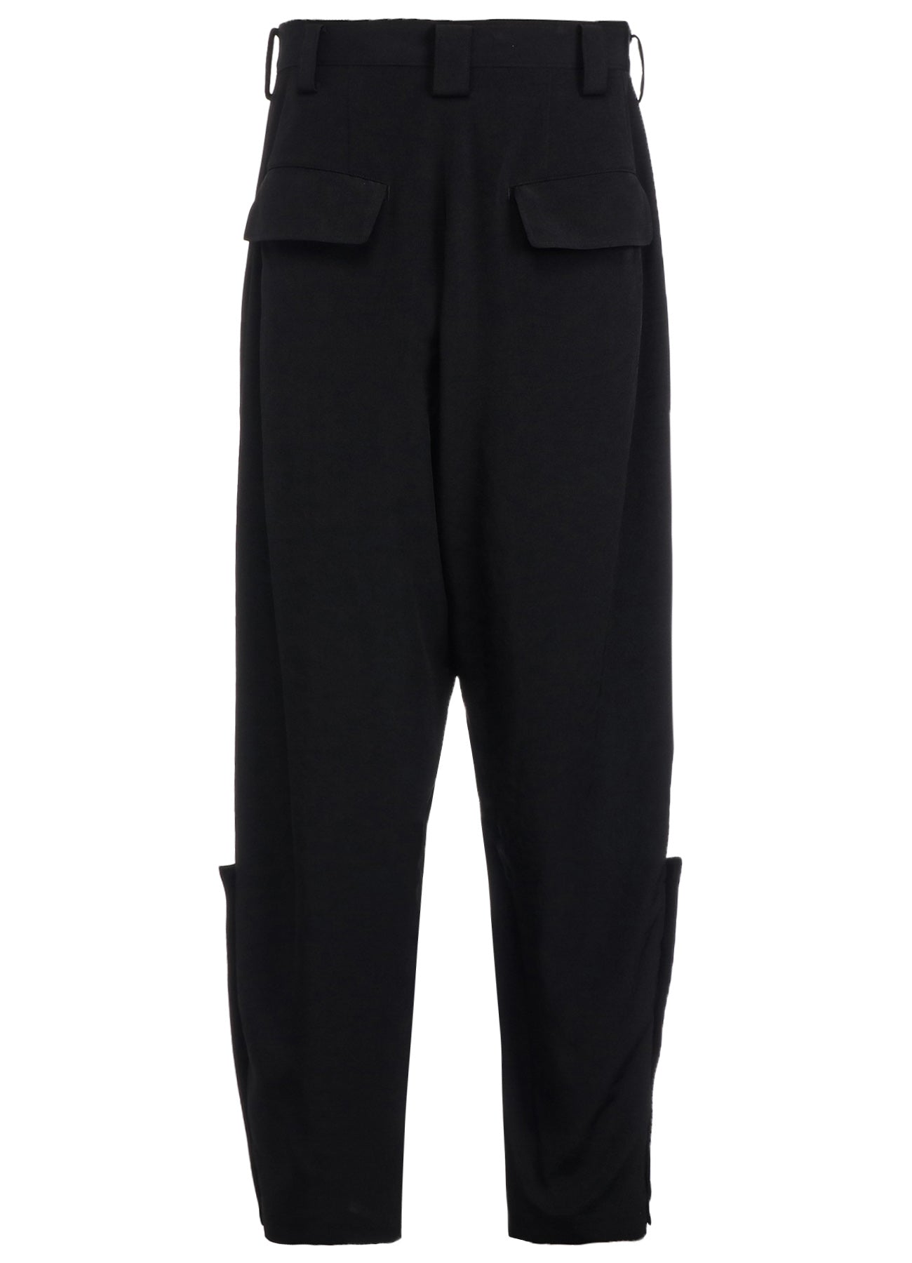 Stylish Crepe de Chine Button Slit Pants for Women - Comfortable & Elegant High-Waisted Trousers for Office, Party, and Casual Wear