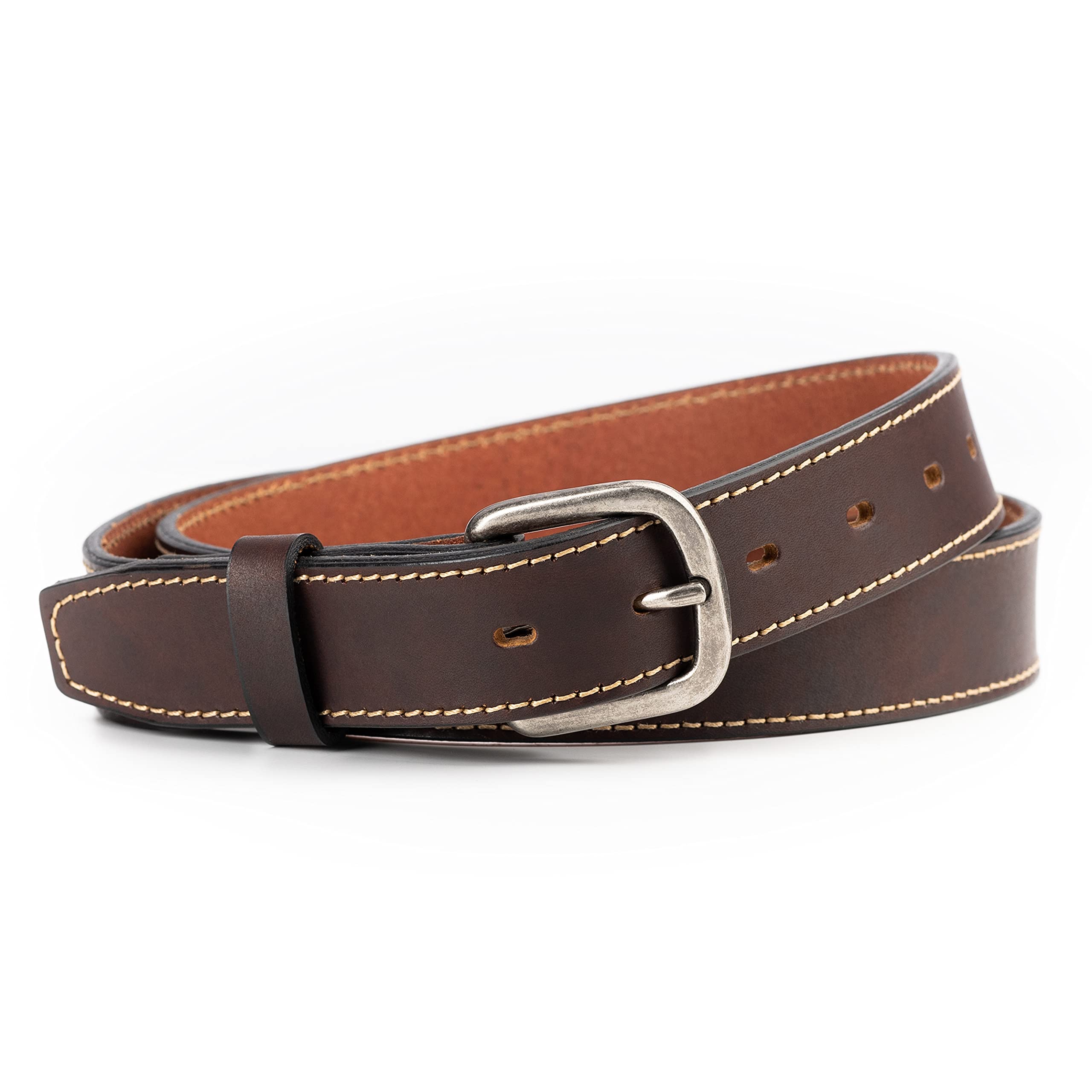 Premium Genuine Leather Dress Belt for Men | 1 1/4 Inch Width | Made in USA | Executive & Business Attire Essential | Perfect for Office, Weddings & Formal Occasions