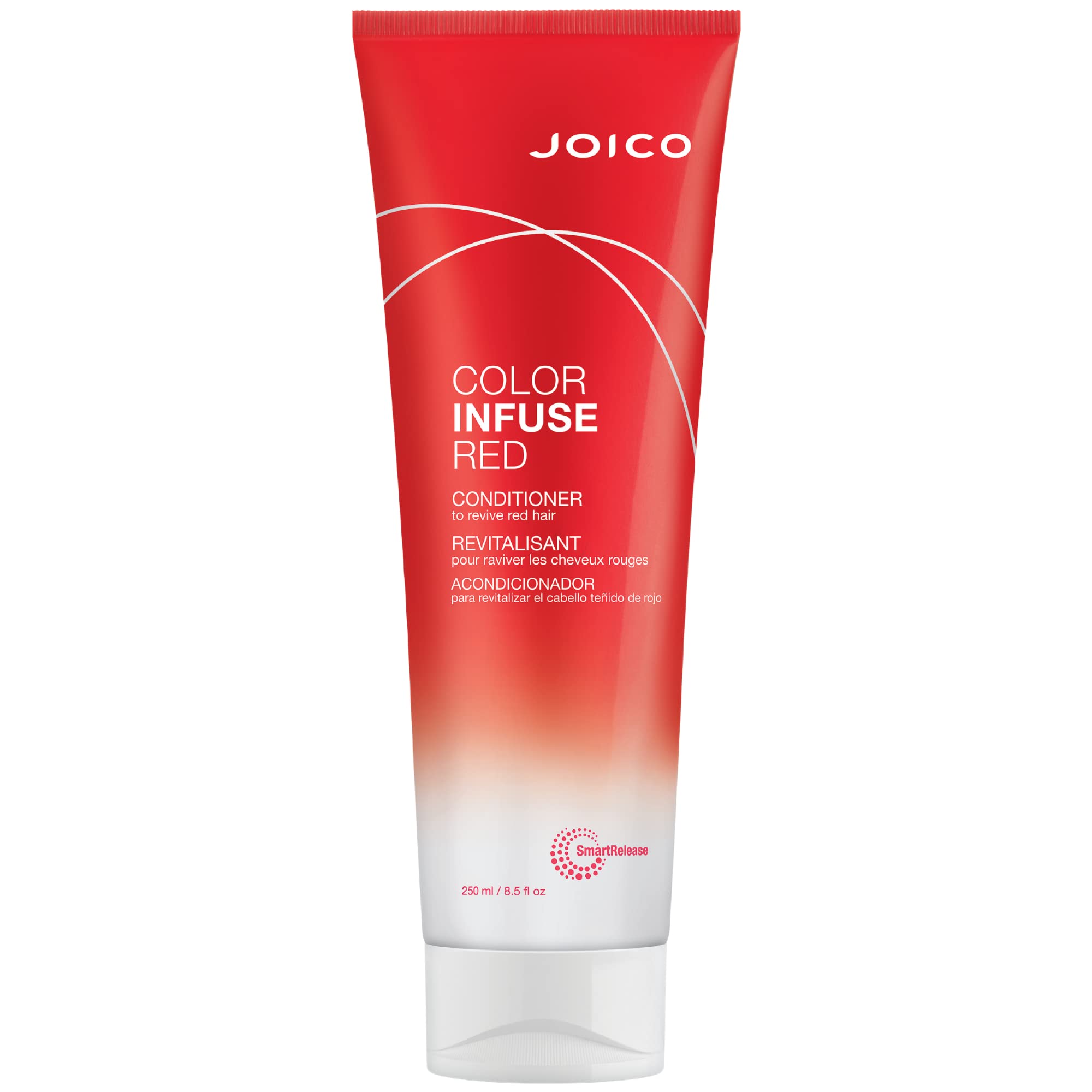 Joico Color Infuse Red Hair Conditioner - Vibrant Color Enhancing Treatment with Rosehip Oil & Green Tea Extract | UV Protection for Long-Lasting Red Tones | Perfect for Color-Treated & Faded Red Hair | Salon-Quality Shine & Hydration | Ideal for Daily Use & Color Maintenance Routine