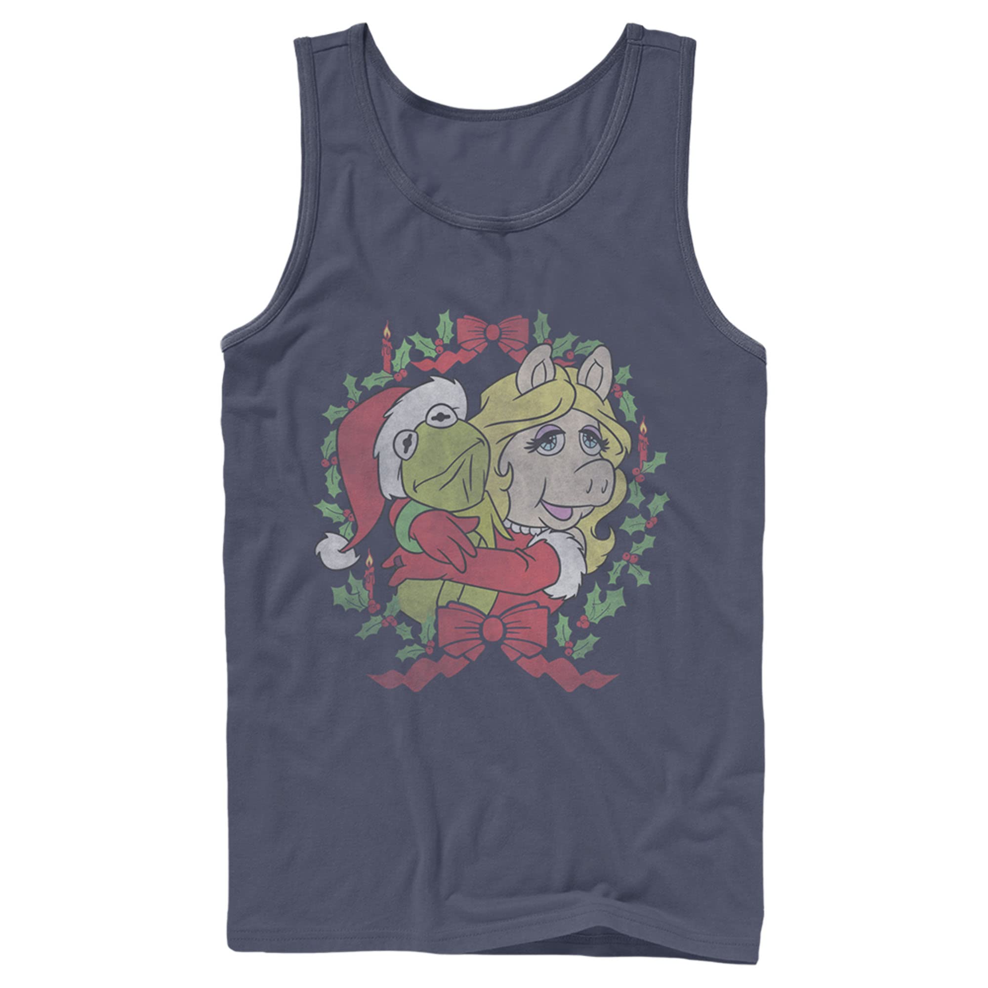 Men's Muppets Kermit & Piggy Tank Top for Summer Outings