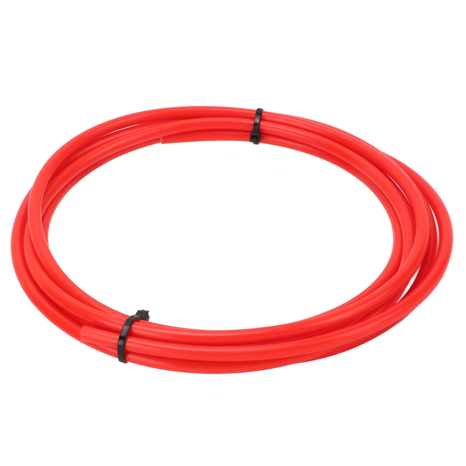 **High-Performance Hydraulic Brake Hose Kit - Durable Nylon Coating, Tear & Heat Resistant for Mountain Bikes (Magura Red Tubing Set) - Ideal for Off-Road, Trail & Downhill Riding**