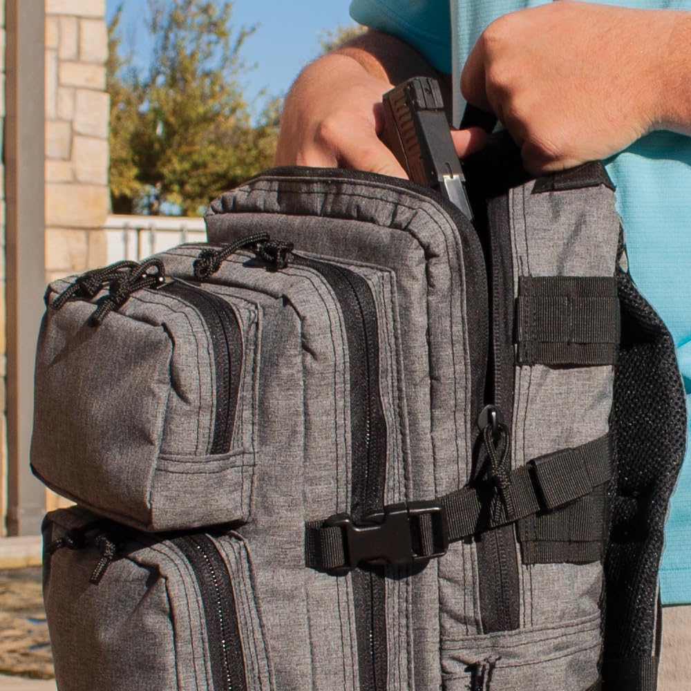Red Rock Outdoor Gear - Urban Assault Pack 28L Tactical Backpack for Hiking, Travel & Everyday Use | Durable Water-Resistant Daypack for Men & Women | Perfect for Commuting, School & Outdoor Adventures