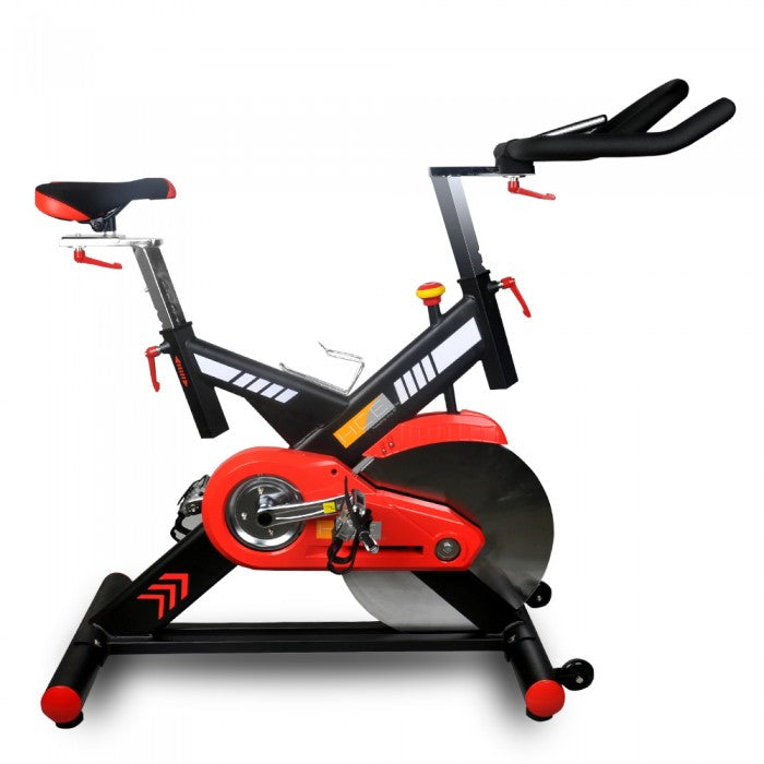 HCE Heavy Duty Spin Bike - Indoor Cycling Exercise Bike for Home Gym, Cardio Workout & Fitness Training - Perfect for Weight Loss & Endurance Building