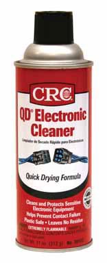 CRC QD Electronic Cleaner - Fast Drying Contact Cleaner for Electronics, Circuit Boards & Automotive Parts - Removes Dust, Grease & Oxidation - Ideal for Home, Office & DIY Repairs