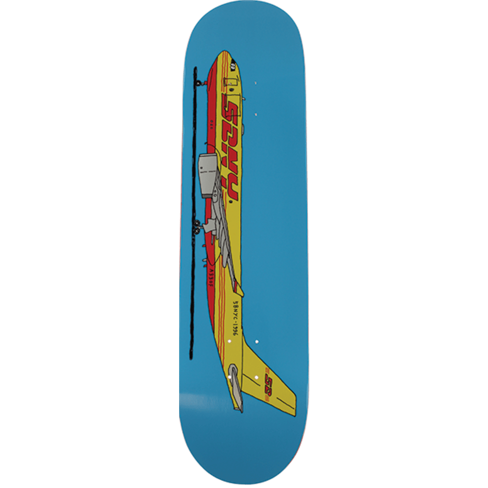5boro Marx Cargo Plane 5bny Delivers DK 8.0 Blue Skateboard Deck - Perfect for Street Skating & Urban Commuting