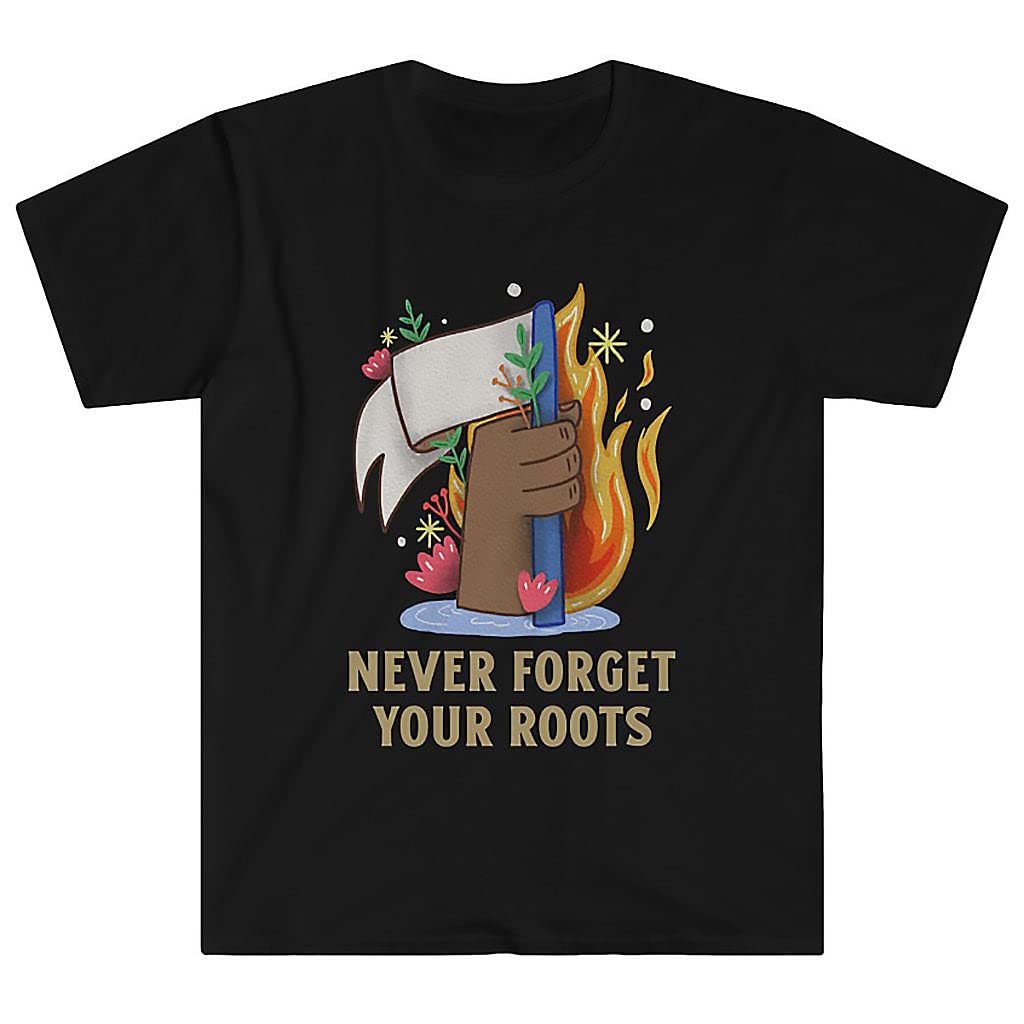 Juneteenth T-Shirt for Men | Black History Month Apparel | African American Pride Tee | Never Forget Your Roots | Perfect for Celebrations & Cultural Events