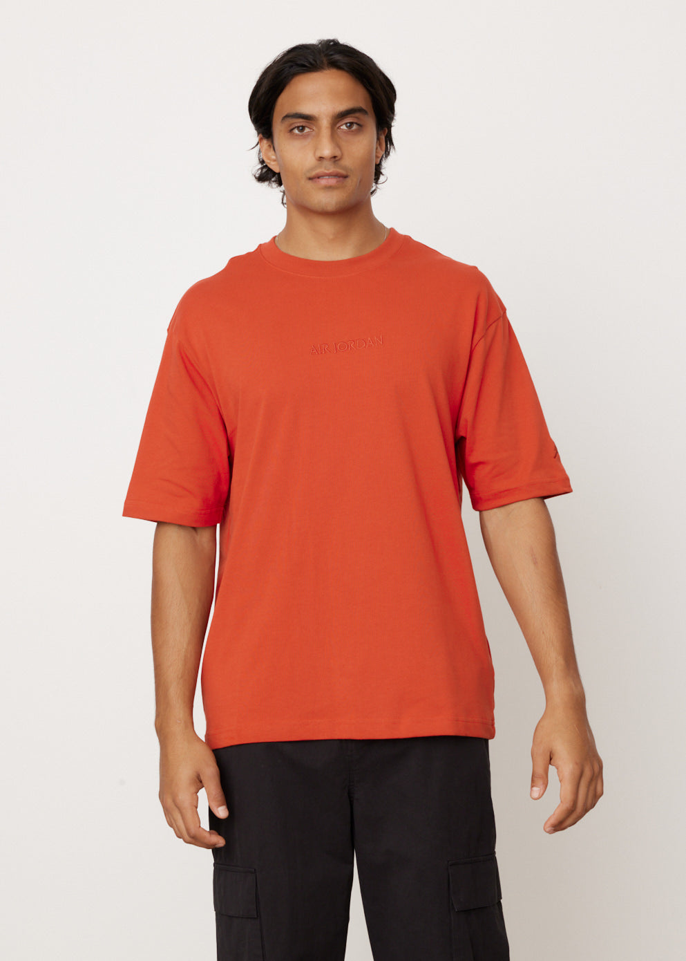 Air Jordan Wordmark T-Shirt - Men's Basketball Graphic Tee for Casual Wear & Street Style - Perfect for Sports Fans, Gym, and Everyday Outfits