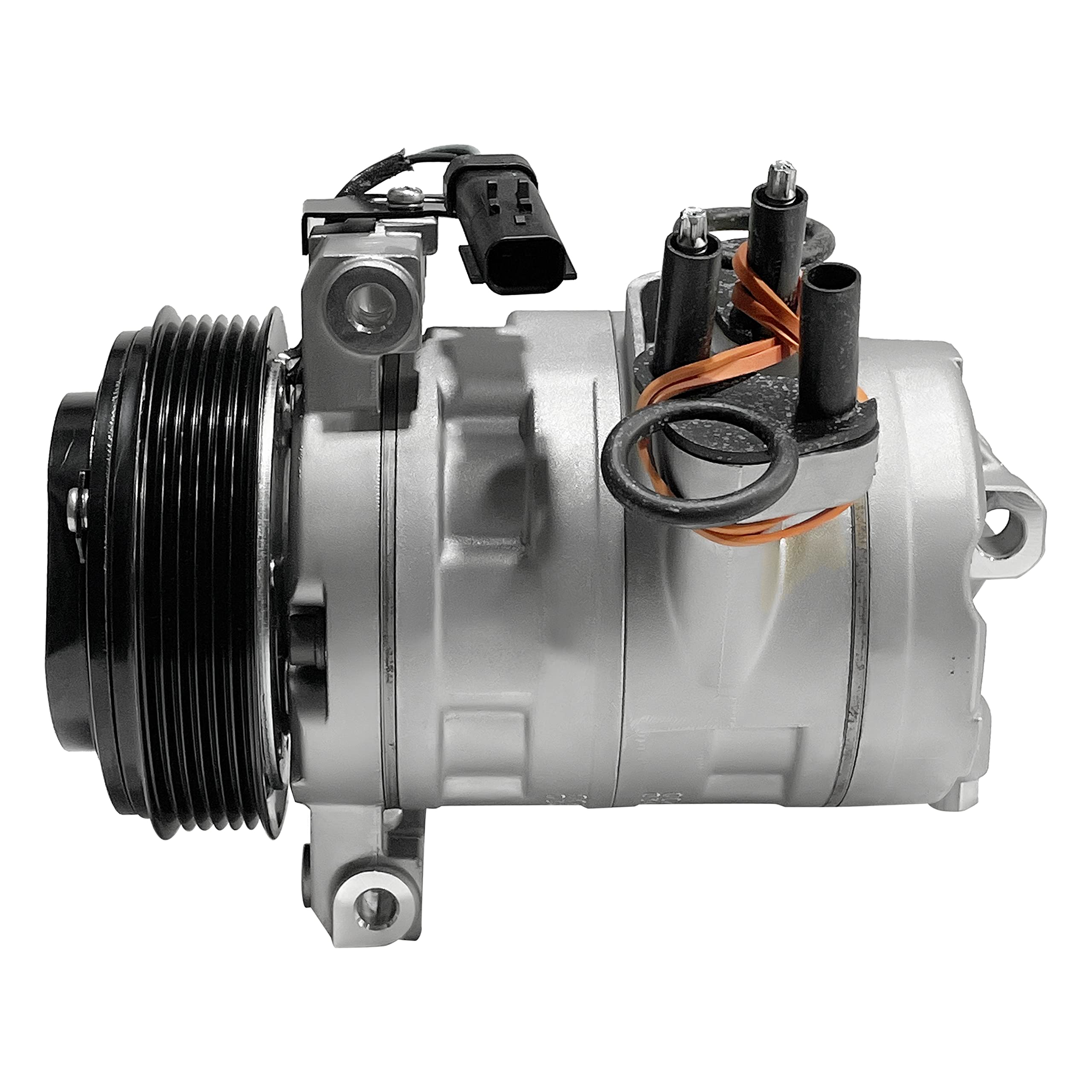RYC New AC Compressor and A/C Clutch IH484-01 - Compatible with Jeep Wrangler 3.8L (2007-2011 Models) | High-Performance Cooling System Replacement for Summer Driving & Off-Road Adventures