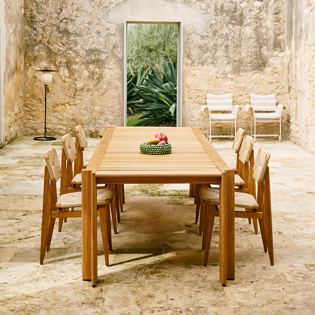 Atmosfera Modern Dining Table - Elegant & Durable Kitchen Furniture for Home & Restaurant Use | Perfect for Family Dinners, Entertaining Guests & Commercial Dining Spaces