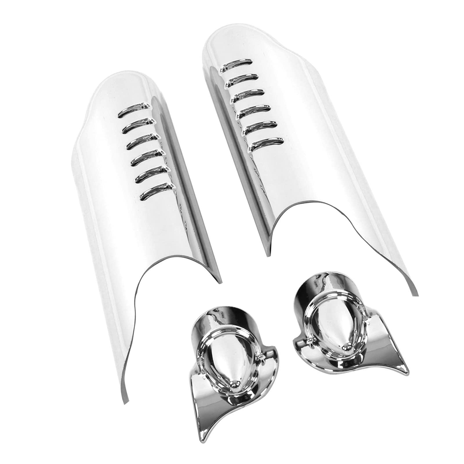 Akozon Motorcycle Front Fork Protectors - Durable Lower Leg Deflectors & Shield Cover for Enhanced Protection | Perfect for Off-Road, Street Bikes & Custom Motorcycle Modifications