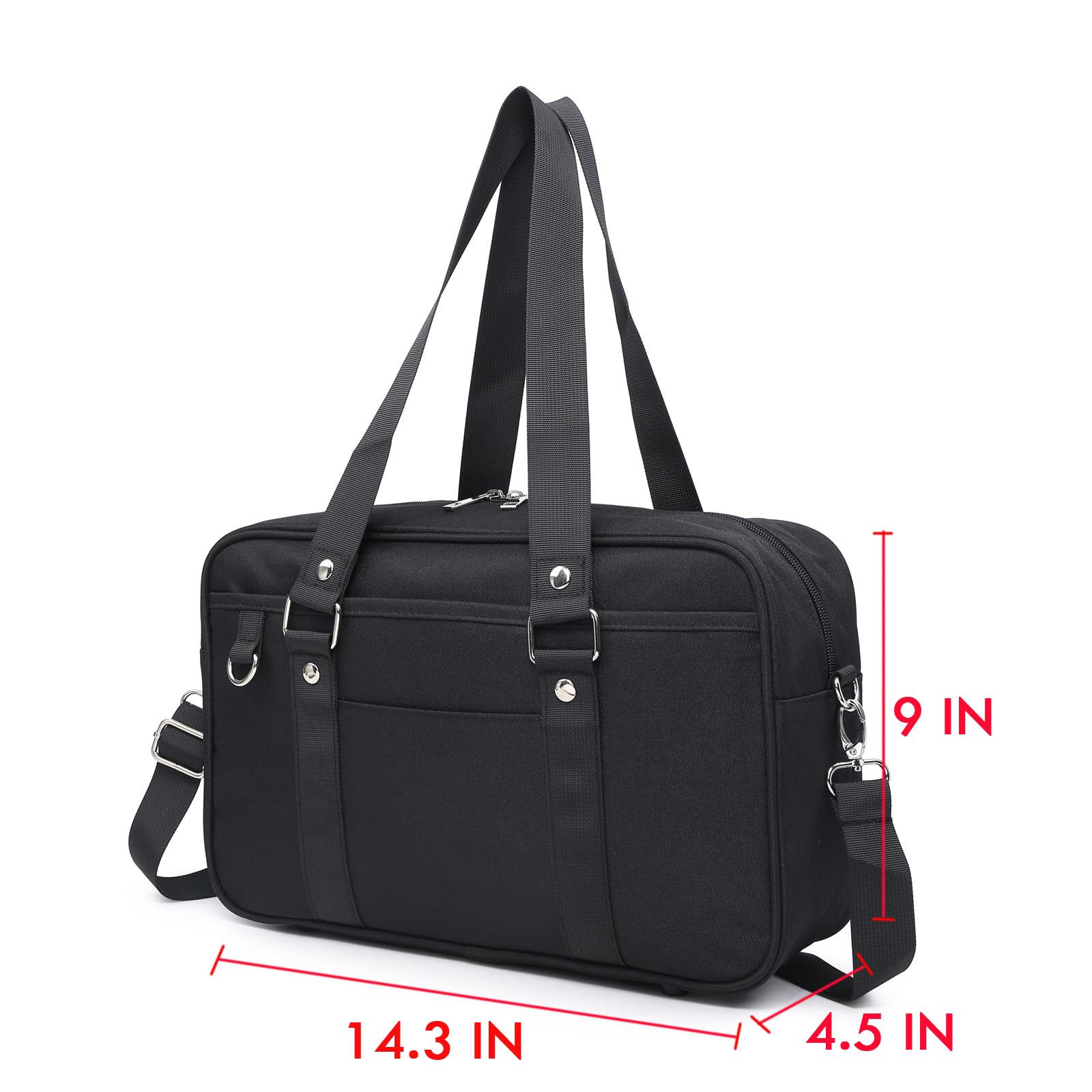 Japanese Kawaii Anime Ita Bag - Large Canvas Messenger for Cosplay & School