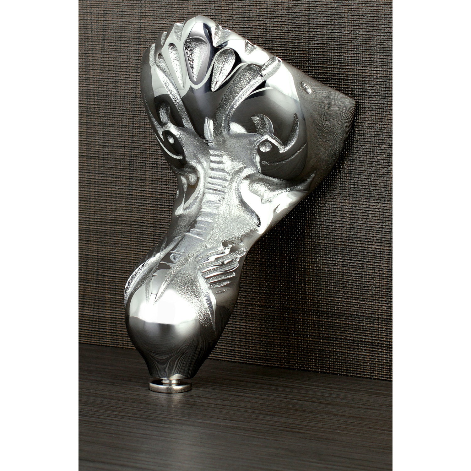 Aqua Eden NHVCTZT1 4-Piece Eagle Claw Brass Tub Feet Set - Polished Chrome Finish for Bathtub, Freestanding Tub, and Clawfoot Tub Legs - Perfect for Vintage & Modern Bathroom Decor