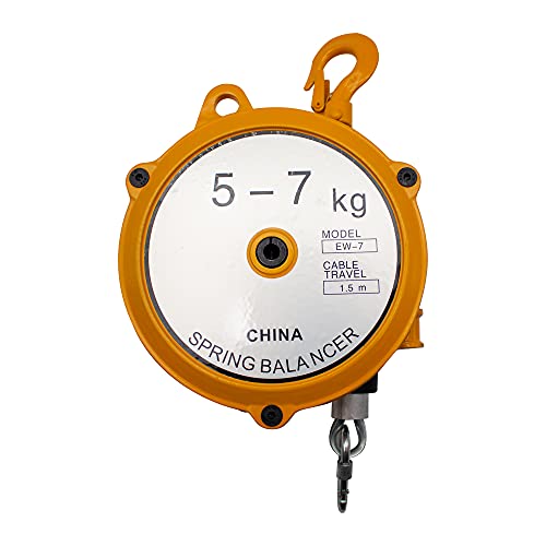 Pneumatic Spring Balancer Screwdriver Hanging Tool - 9-15kg Capacity, Tower-Type Strapping & Lifting Jack for Workshop, Garage, and Assembly Line Use