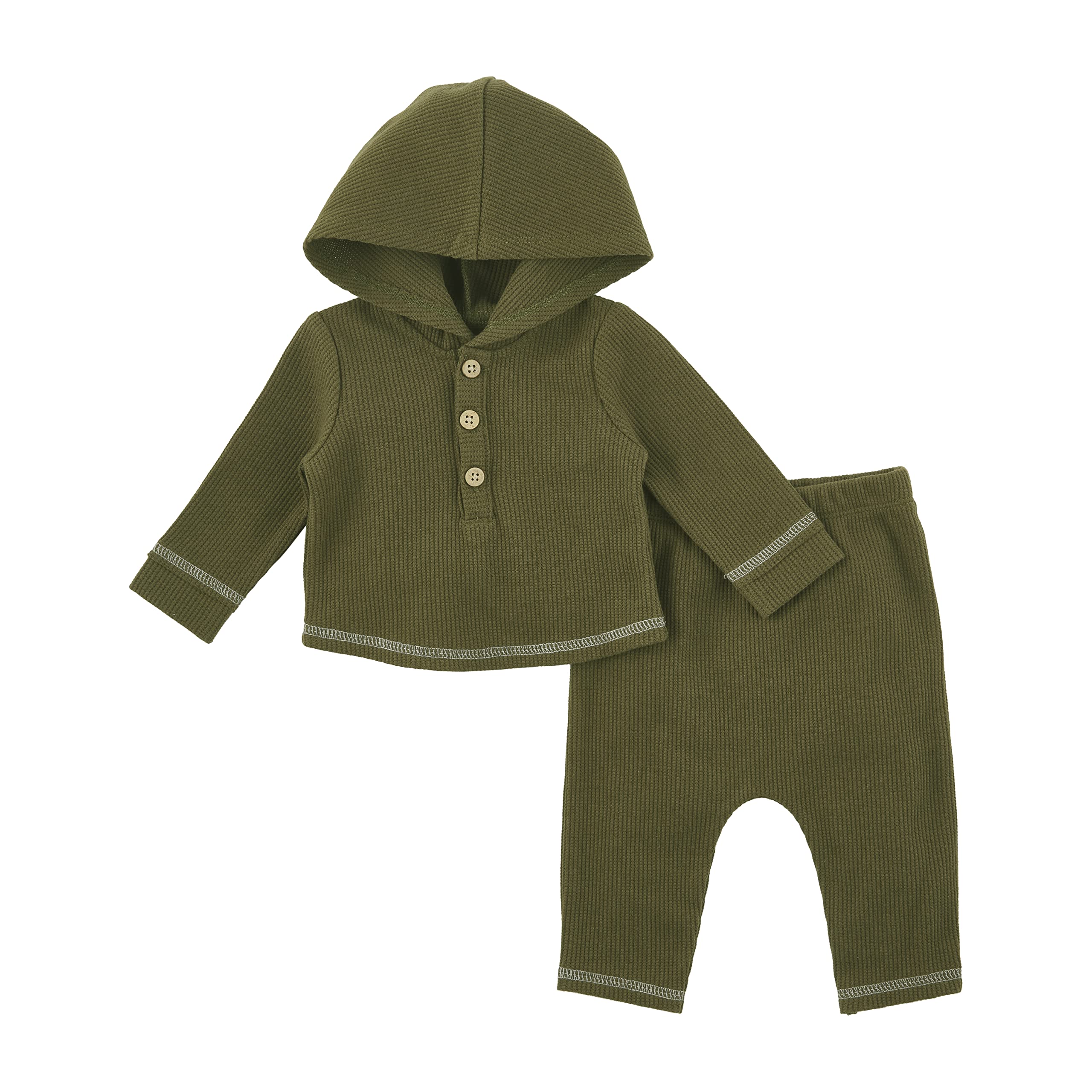 **Mud Pie Baby Boy Hoodie and Pant Set - Soft Cotton 2-Piece Outfit for Newborns & Toddlers - Cozy Playtime & Casual Wear**