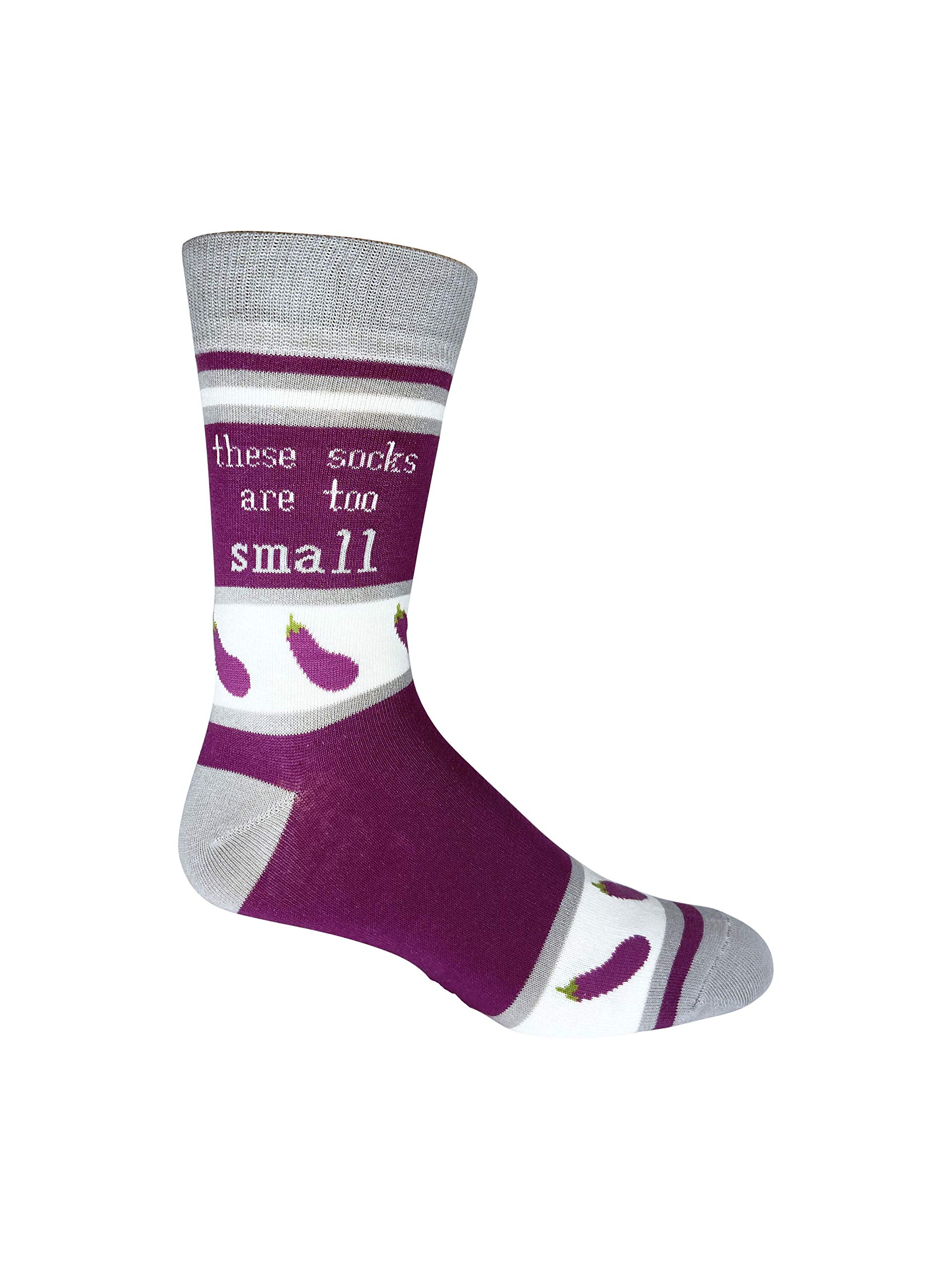 Funny Men's Socks - Novelty Small Size Socks for Gag Gifts & Comfortable Everyday Wear - Perfect for Pranks, Parties, and Casual Outfits
