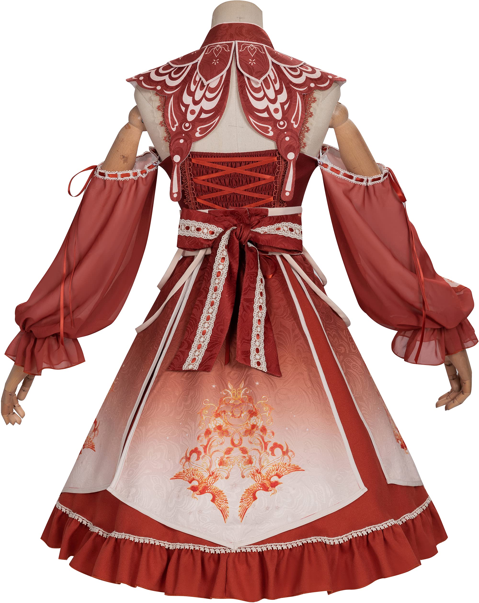 Plus Size Lolita Dress - Red Sweet Victorian Princess Dress for Women | Kawaii Fashion & Cosplay Costume | Perfect for Tea Parties, Anime Conventions & Themed Events