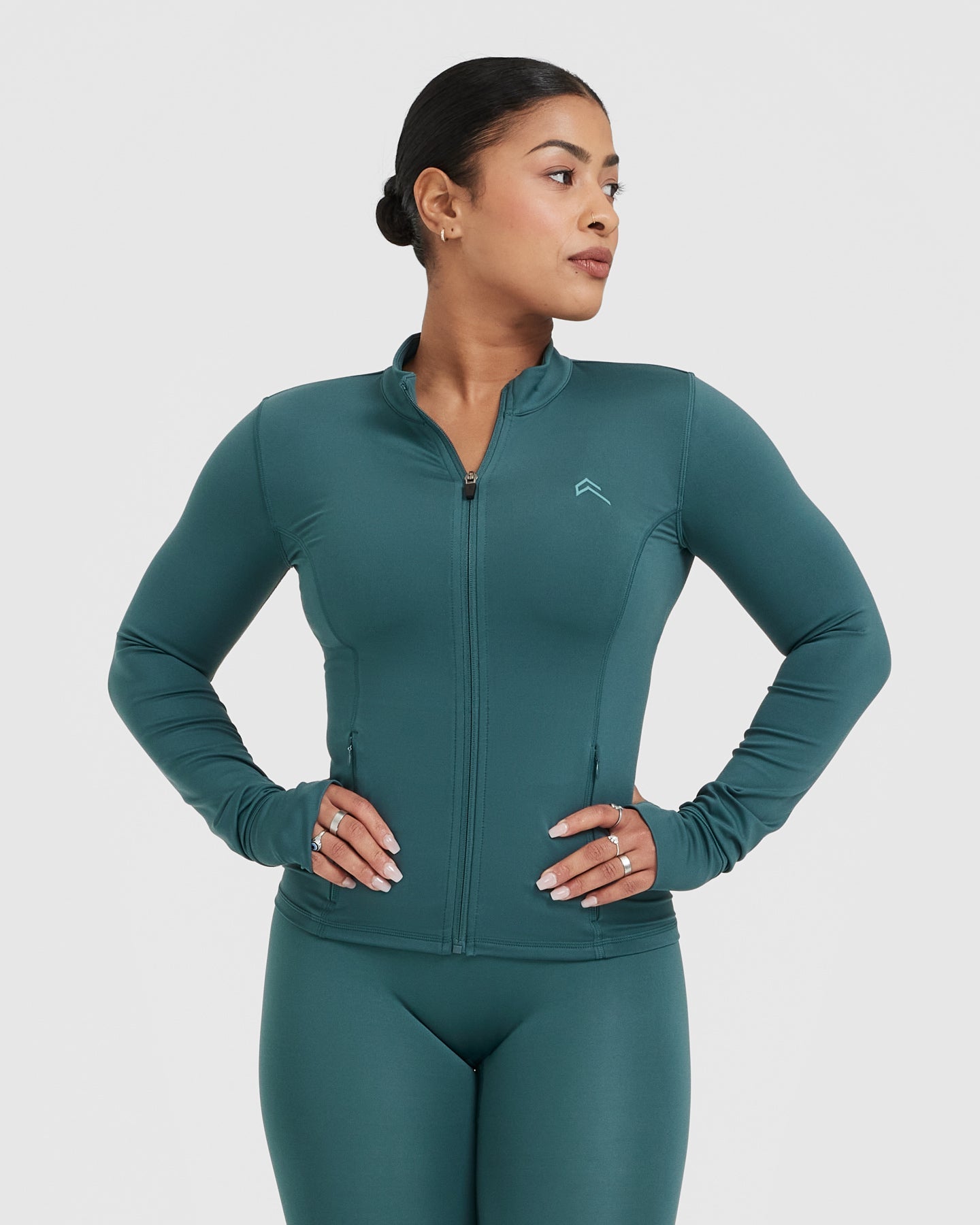Timeless Jacket for Women & Men | Waterproof Windbreaker Coat in Marine Teal | Perfect for Hiking, Travel & Outdoor Adventures