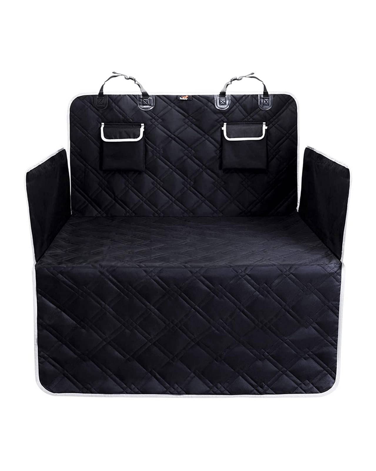 Waterproof Oxford Cloth Pet Car Seat Cover - Travel Carrier Cage Protector for Dogs & Cats | Car Trunk Mat & Back Seat Protector | Perfect for Road Trips & Vet Visits