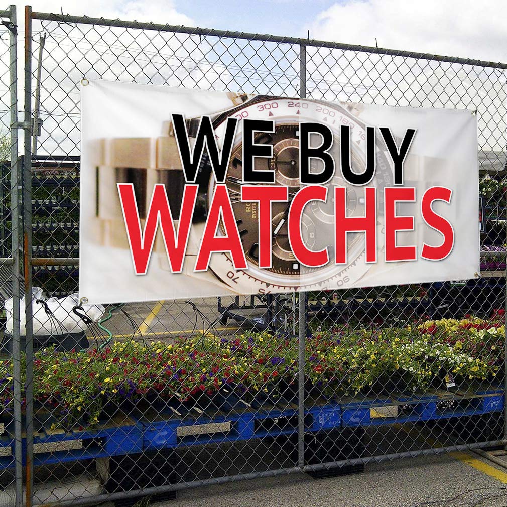 Custom Vinyl Banner 48x96 Inches - Weatherproof Outdoor Business Sign with 8 Grommets | Perfect for Yard Signs, Store Advertising & Industrial Use | Multiple Sizes Available