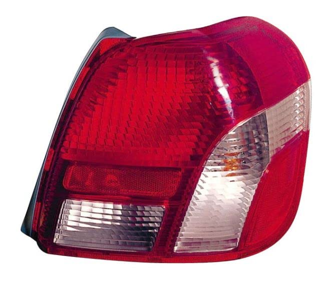Right Rear Tail Light Assembly Passenger Side Compatible with 2000-2002 Toyota Echo TO2801135 - Replacement Car Part for Improved Visibility & Safety at Night